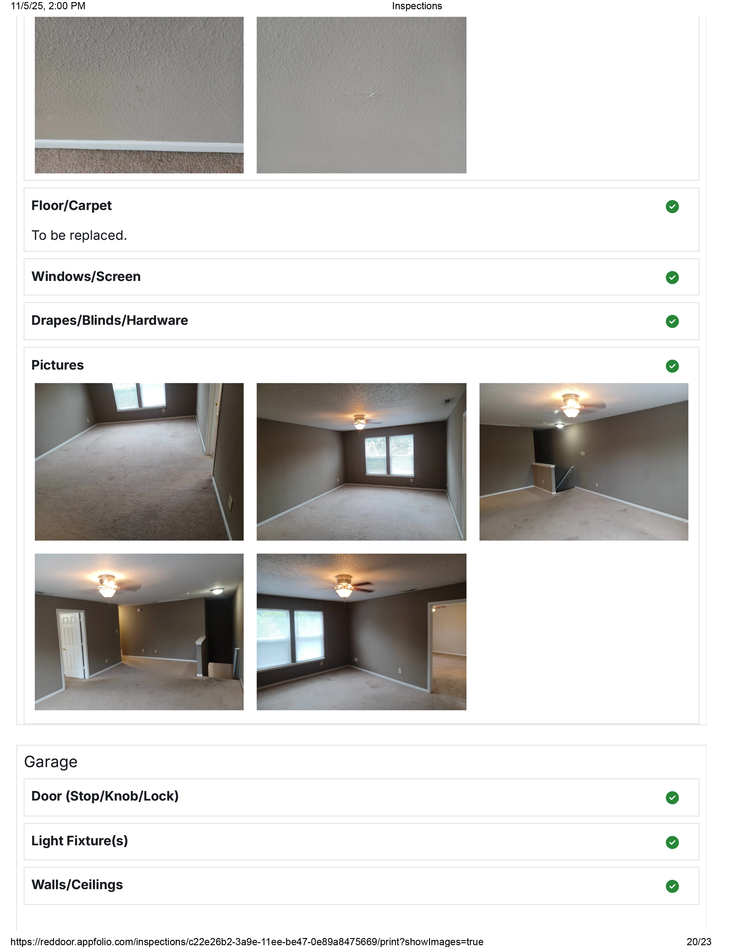 Move-in Inspection 20